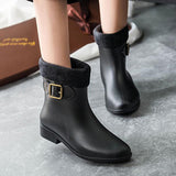 Waterproof Rain Ankle Boots