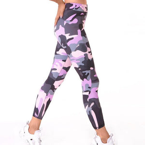Leggings Workout Fitness Camouflage