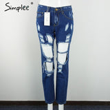 Cool denim vintage straight jeans