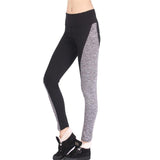 Durable Legging Fitness Workout Patchwork Elastic High Waist
